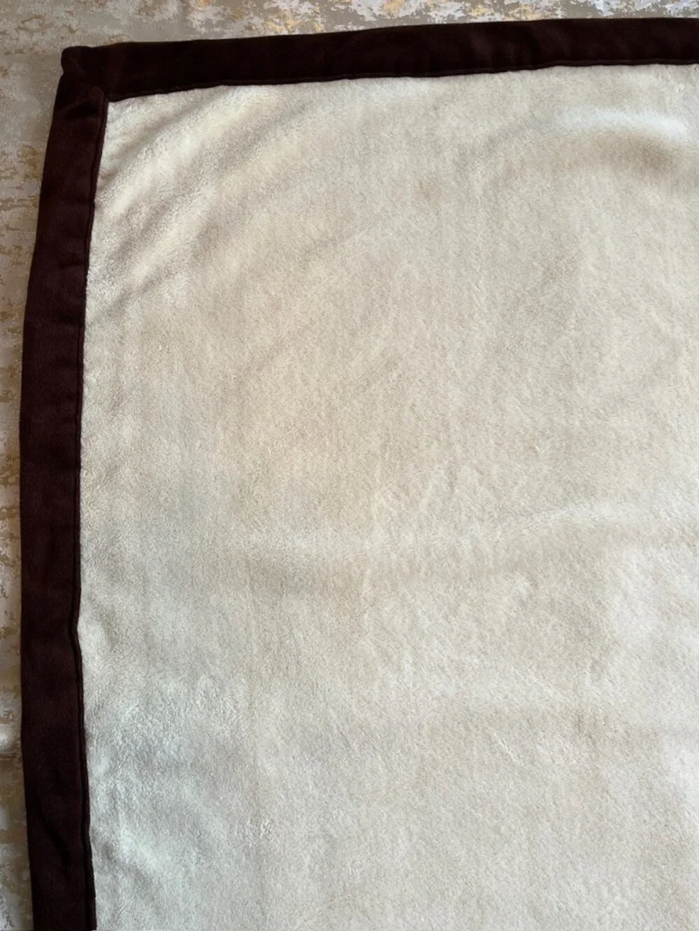 Lambs & Ivy Baby Blanket Beige Brown Hedgehog Porcupine Woodland Animal Security